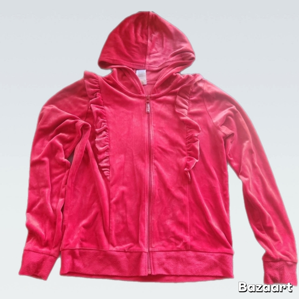 Wonder Nation Vibrant Red Zip-Up Jacket